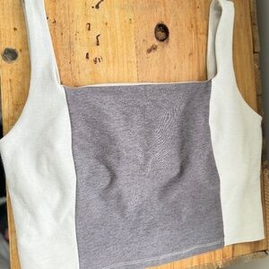 BEYOND YOGA Spacedye Vivid Colorblock Cropped Tank size medium